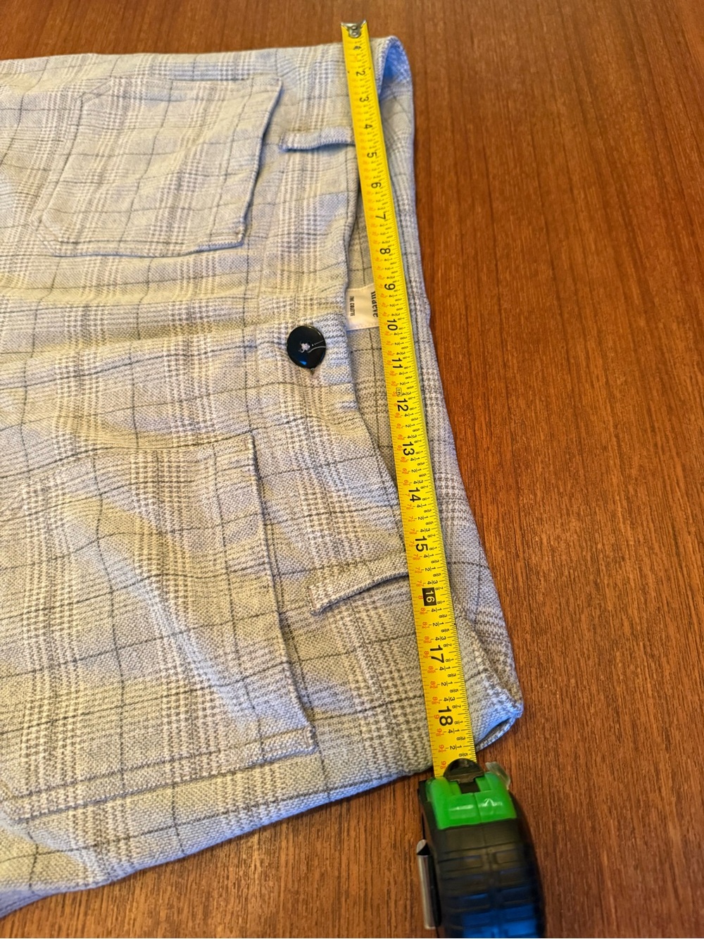 Maeve Gray Plaid Straight-Leg Pants - Picture 8 of 11